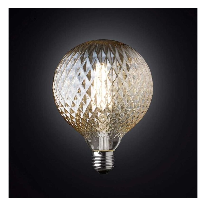 Wofi 9763 - LED glödlampa FILAMENT G125 E27/4W/230V 1800K