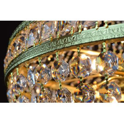 Wranovsky JWZ014060100-8 - Kristallkrona med kedja STOCKHOLM 8xE14/40W/230V