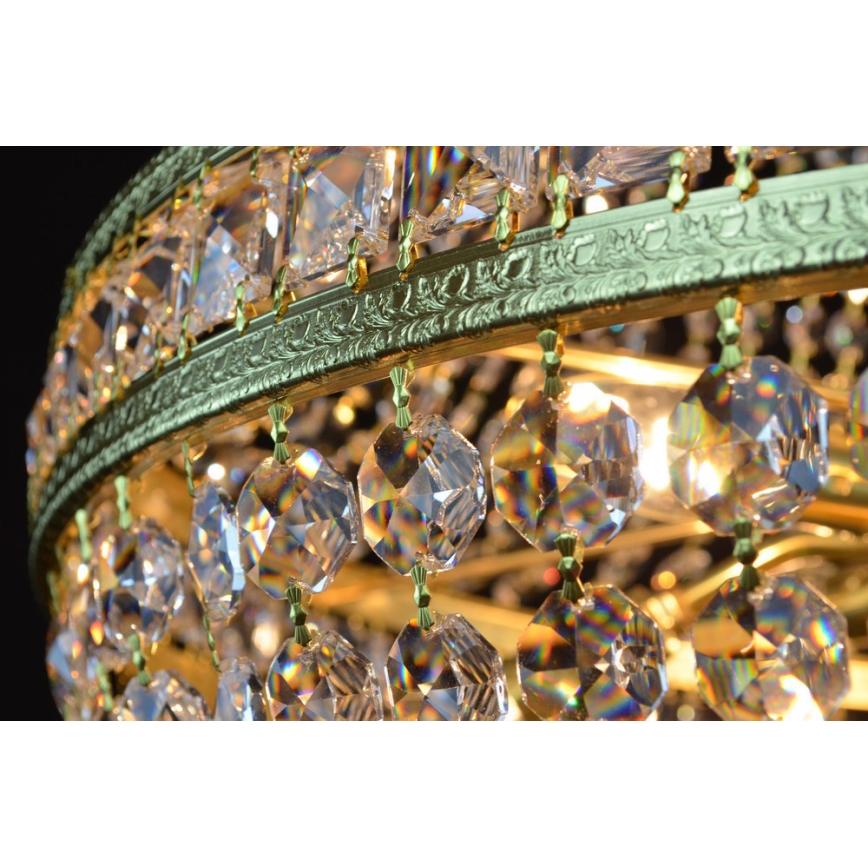 Wranovsky JWZ014060100-8 - Kristallkrona med kedja STOCKHOLM 8xE14/40W/230V