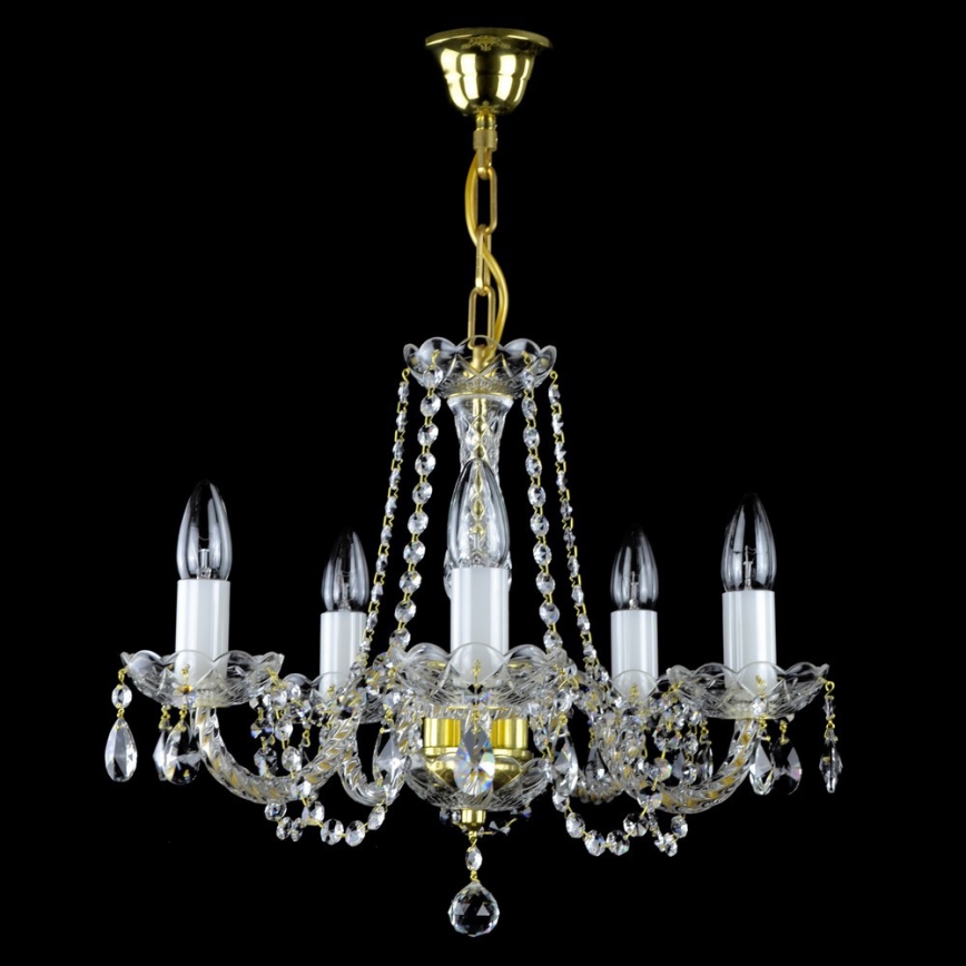 Wranovsky JWZ109052100 - Kristallkrona med kedja BALANCE 5xE14/40W/230V