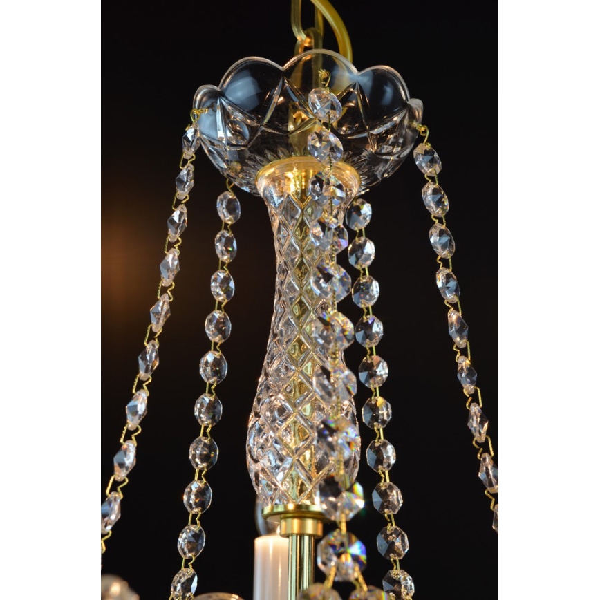 Wranovsky JWZ109052100 - Kristallkrona med kedja BALANCE 5xE14/40W/230V