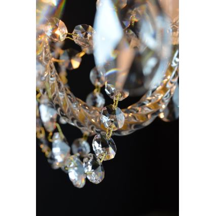 Wranovsky JWZ109052100 - Kristallkrona med kedja BALANCE 5xE14/40W/230V