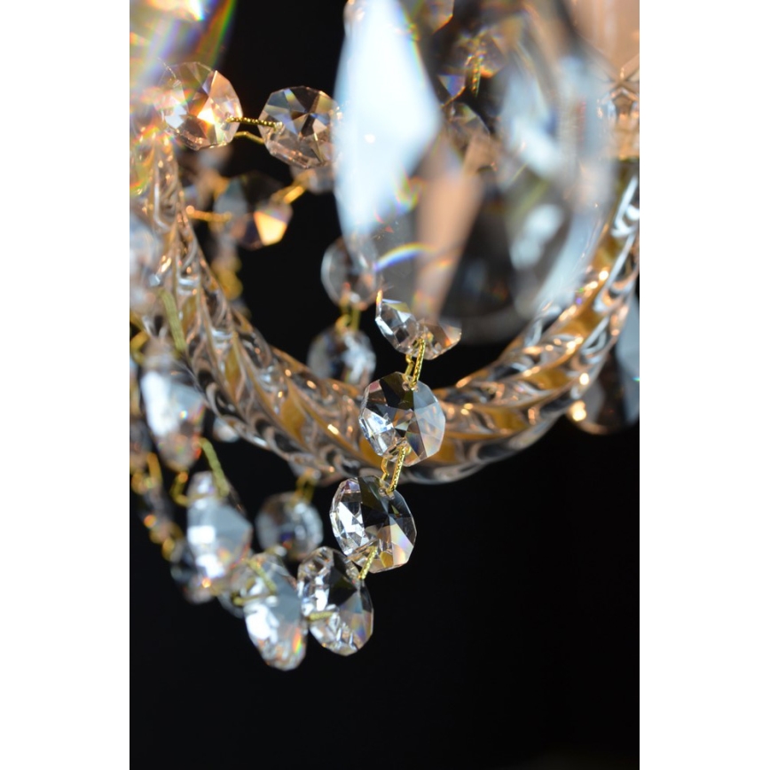 Wranovsky JWZ109052100 - Kristallkrona med kedja BALANCE 5xE14/40W/230V