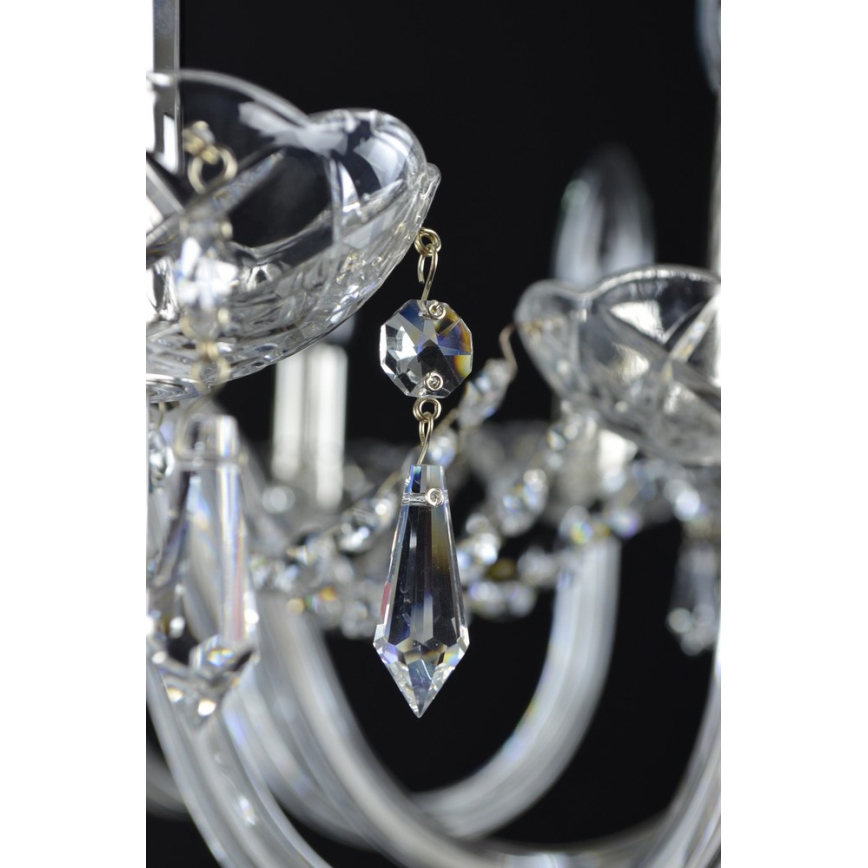 Wranovsky JWZ117122101 - Kristallkrona med kedja BONTON 12xE14/40W/230V