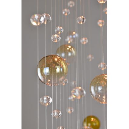 Wranovsky JWZ610100101 - fast Kristallkrona ORBIS 10xGU10/40W/230V