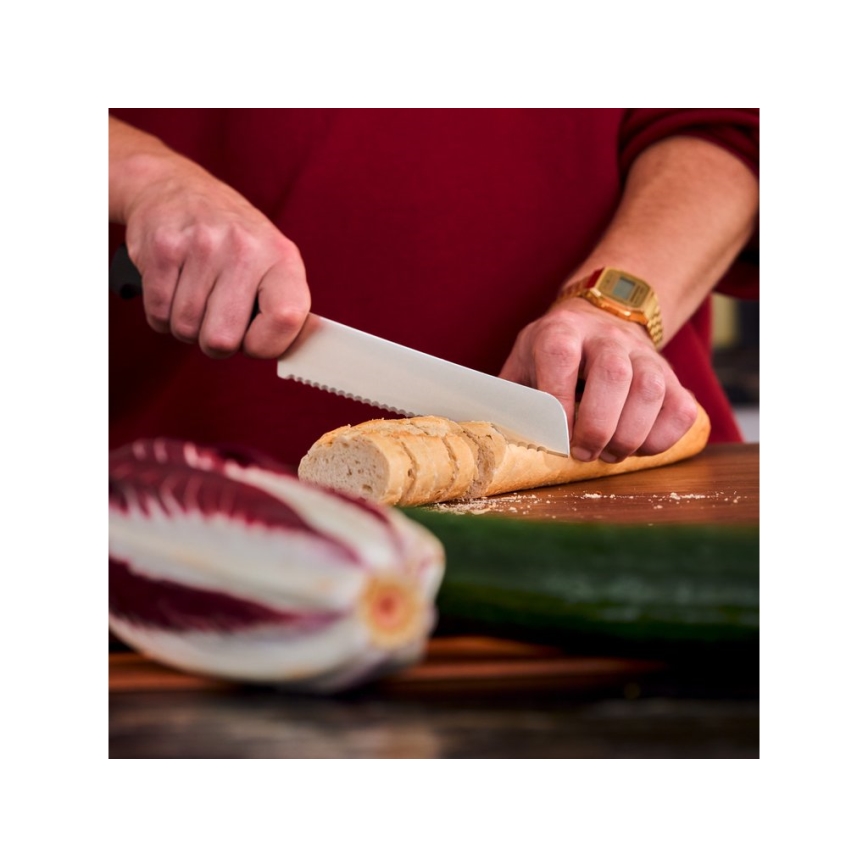 Wüsthof - Brödkniv PARTNER 20 cm svart