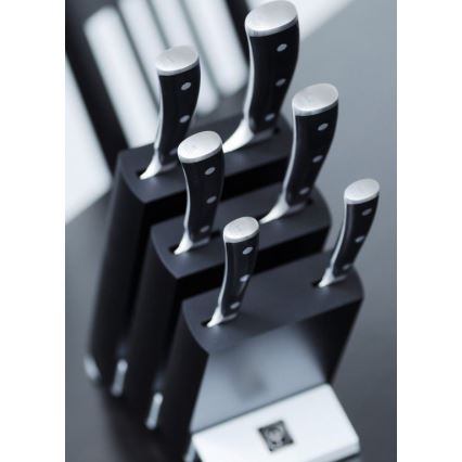 Wüsthof - Set med köksknivar i block CLASSIC IKON 7 delar ask/svart