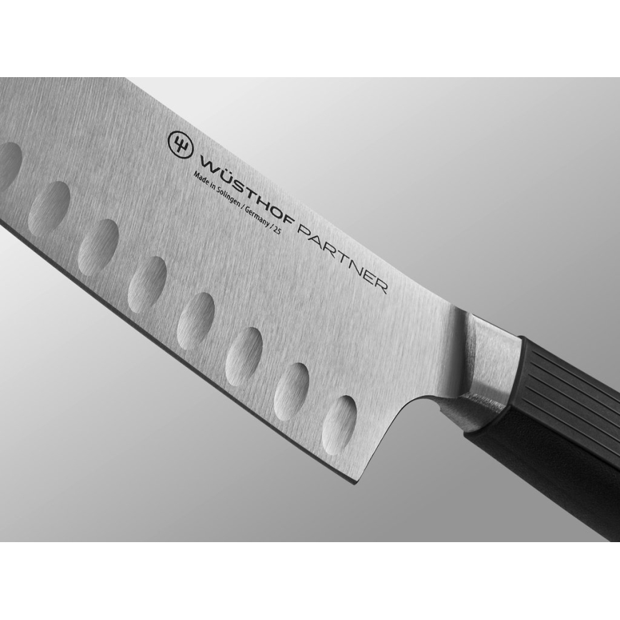 Wüsthof - Santokukniv PARTNER 17 cm svart