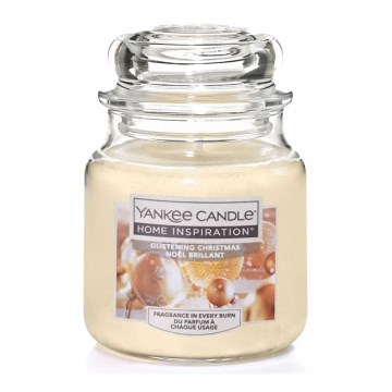 Yankee Candle - Doftljus GLISTENING CHRISTMAS liten 104g 20-30 tim.