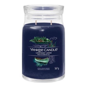 Yankee Candle - Doftljus LAKEFRONT LODGE stor 567g 60-90 timmar