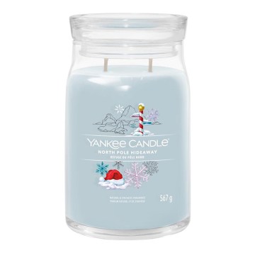 Yankee Candle - Doftljus NORTH POLE HIDEAWAY stor 567 g 60-90 timmar