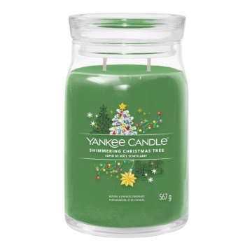 Yankee Candle - Doftljus SHIMMERING CHRISTMAS TREE stor 567 g 60-90 timmar