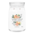 Yankee Candle - Doftljus WHITE SPRUCE & GRAPEFRUIT stor 567g 60-90 tim.