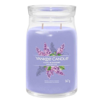 Yankee Candle - Stort doftljus LILAC BLOSSOMS 567g 60-90 tim.
