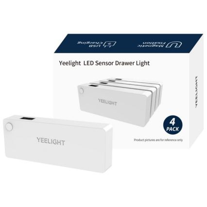 Yeelight - SET MED 4x LED-möbelbelysning med sensor LED/0,15W/5V 2700K 300 mAh