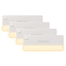 Yeelight - KIT 4x LED Möbelbelysning med en sensor LED/0,15W/5V 2700K