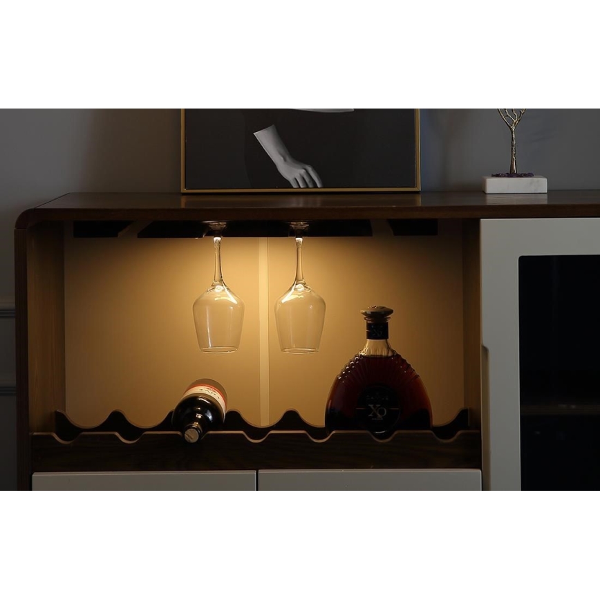 Yeelight - LED dimbar uppladdningsbar möbelbelysning med sensor LED/2,4W/2200 mAh 2700K 60 cm silver