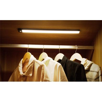 Yeelight - LED dimbar uppladdningsbar möbelbelysning med sensor LED/2,3W/1500 mAh 4000K 40 cm silver