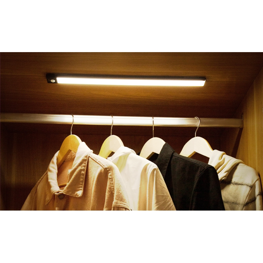 Yeelight - LED dimbar uppladdningsbar möbelbelysning med sensor LED/2,3W/1500 mAh 4000K 40 cm silver