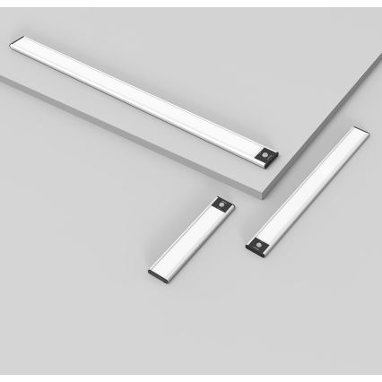Yeelight - LED dimbar uppladdningsbar möbelbelysning med sensor LED/2,3W/1500 mAh 4000K 40 cm silver