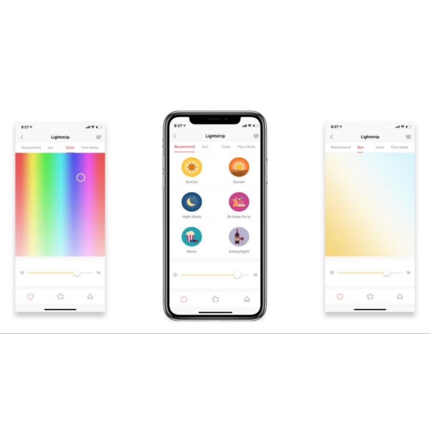 Yeelight - LED RGB Dimbar ljusslinga LED/7,5W/230V Wi-Fi 2 m