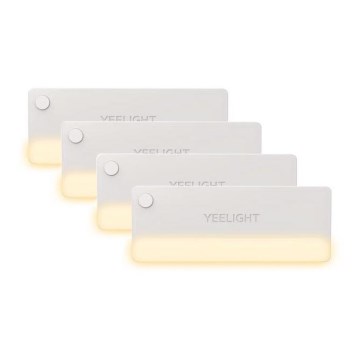 Yeelight - SET MED 4x LED-möbelbelysning med sensor LED/0,15W/5V 2700K 300 mAh