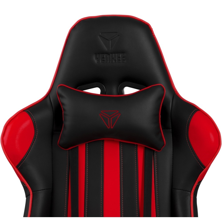 Yenkee - Gaming chair svart/röd