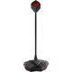 Yenkee - LED Gaming USB microphone 5V svart/röd