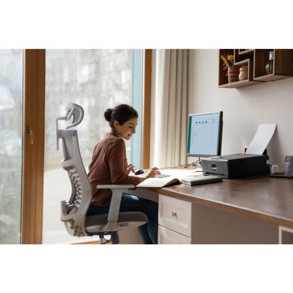 Yenkee - Office chair svart/grå