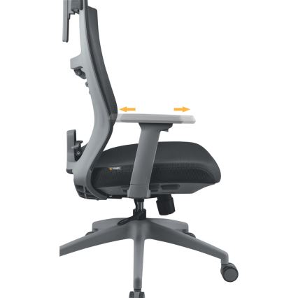 Yenkee - Office chair svart/grå