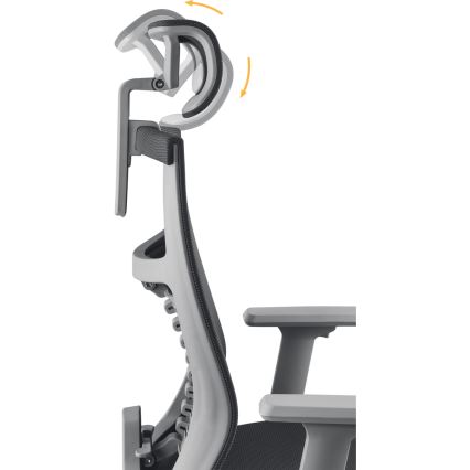 Yenkee - Office chair svart/grå