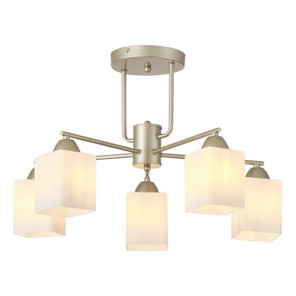 Ytmonterad ljuskrona 5xE27/60W/230V