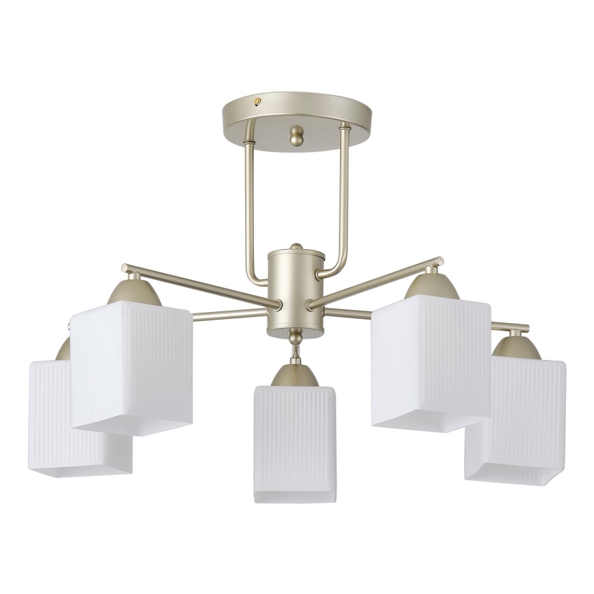 Ytmonterad ljuskrona 5xE27/60W/230V