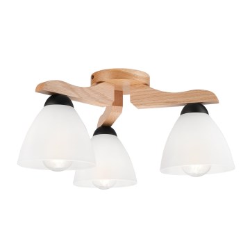 Ytmonterad Ljuskrona ADRIANO 3xE27/60W/230V ek