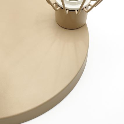 Ytmonterad ljuskrona AUDREY 3xE27/60W/230V beige