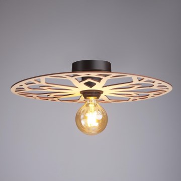 Ytmonterad ljuskrona FALCO 1xE27/60W/230V diameter 40 cm beige