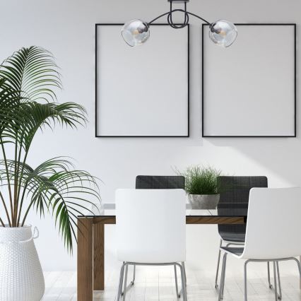 Ytmonterad ljuskrona LATIL 2xE27/60W/230V