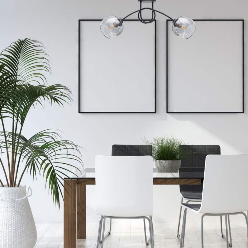 Ytmonterad ljuskrona LATIL 2xE27/60W/230V