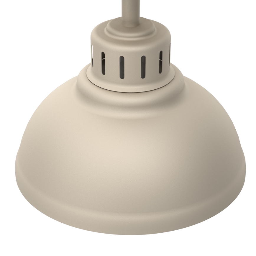 Ytmonterad ljuskrona SVEN 1xE27/15W/230V beige