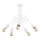 Ytmonterad ljuskrona TANGO 5xE27/15W/230V vit