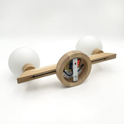 Ytmonterad taklampa ANTONIO 2xG9/5W/230V ek/vit