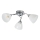 Ytmonterad taklampa CLARA 3xE27/15W/230V polerad krom
