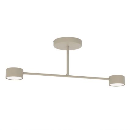 Ytmonterad taklampa HALO 2xGX53/10W/230V beige