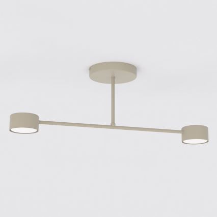 Ytmonterad taklampa HALO 2xGX53/10W/230V beige