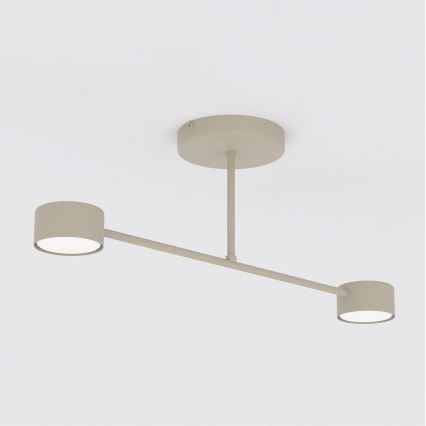 Ytmonterad taklampa HALO 2xGX53/10W/230V beige
