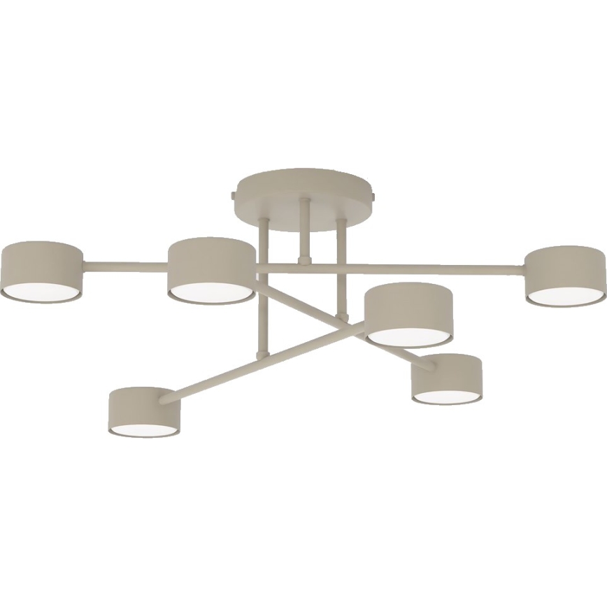 Ytmonterad taklampa HALO 6xGX53/10W/230V beige