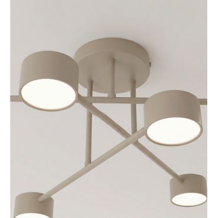 Ytmonterad taklampa HALO 6xGX53/10W/230V beige