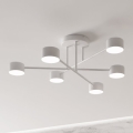 Ytmonterad taklampa HALO 6xGX53/10W/230V vit