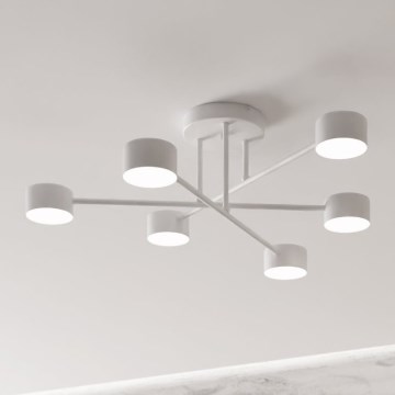Ytmonterad taklampa HALO 6xGX53/10W/230V vit