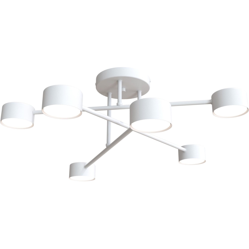 Ytmonterad taklampa HALO 6xGX53/10W/230V vit